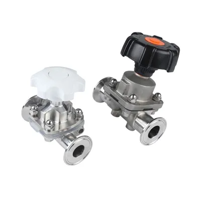 Nodweddion strwythurol falf diaffram â llaw